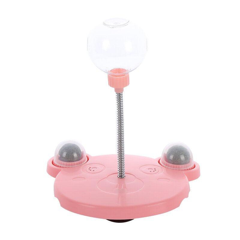 Pet Feeder Cat Toy Pets Leaking Food Ball Self-Playing Tumbler Funny Feeder Puzzle Toys Playing Training Dispenser Bowl