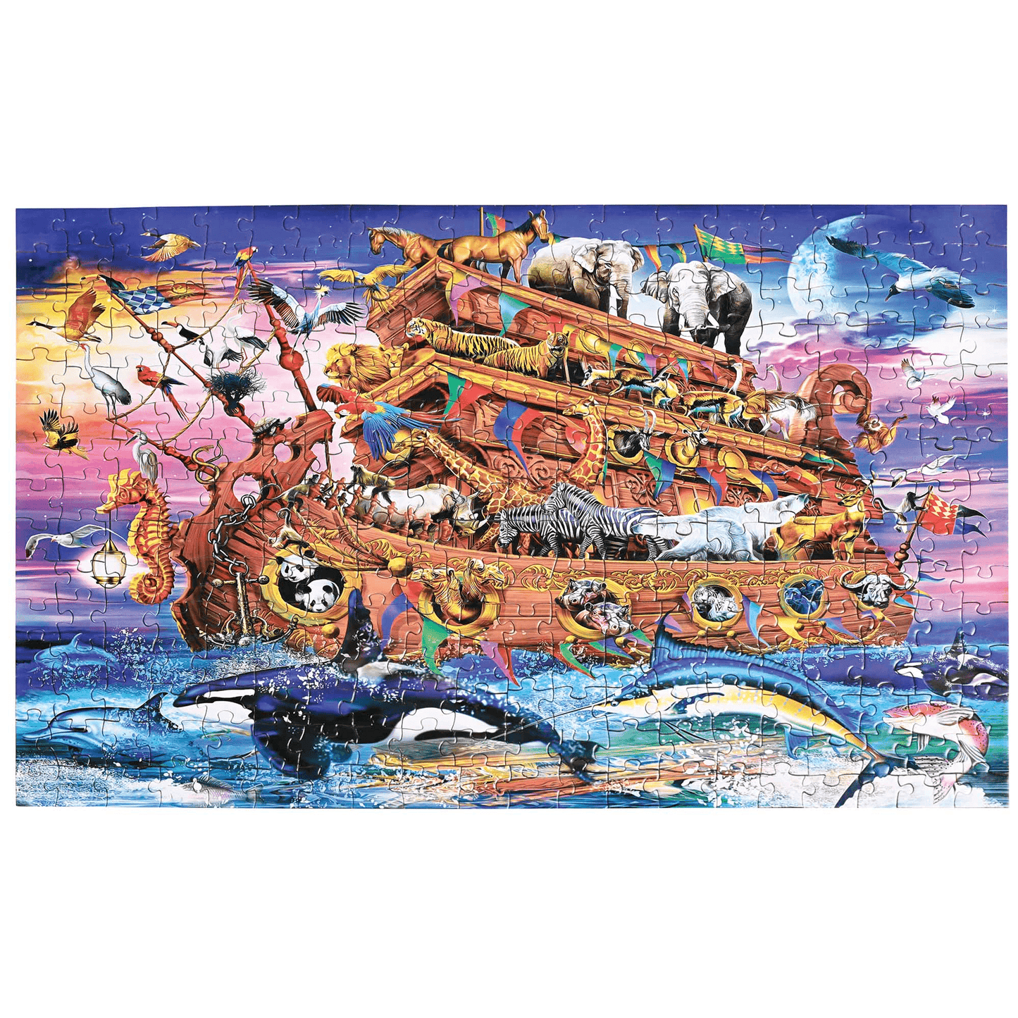 Noah's Ark 300-Piece Jigsaw Puzzle - A Masterpiece Of Divine Artistry