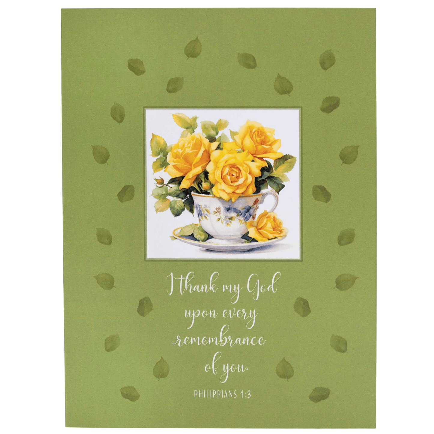 Teacup-Themed Thank You Card Set With Scripture - Assorted Designs