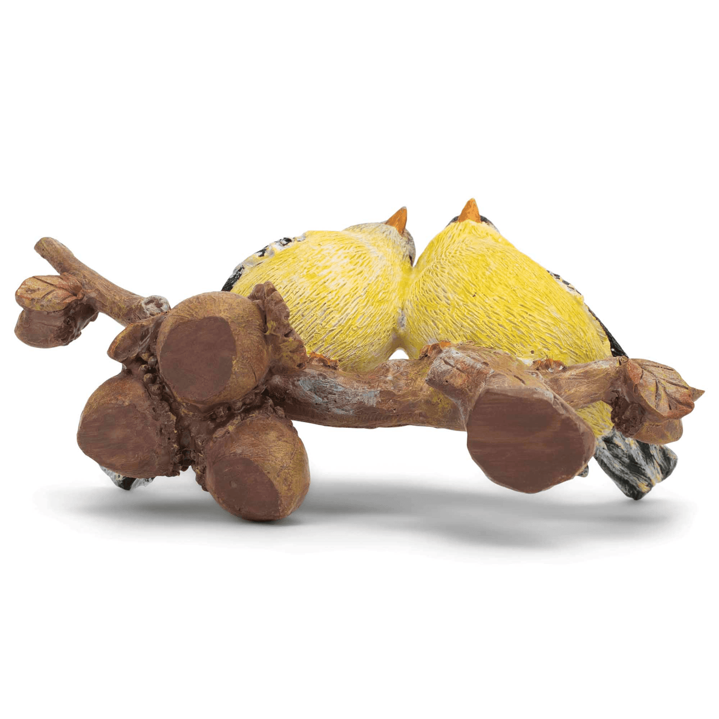 Sweet Yellow Prairie Warbler Love-Themed Tabletop Figurine