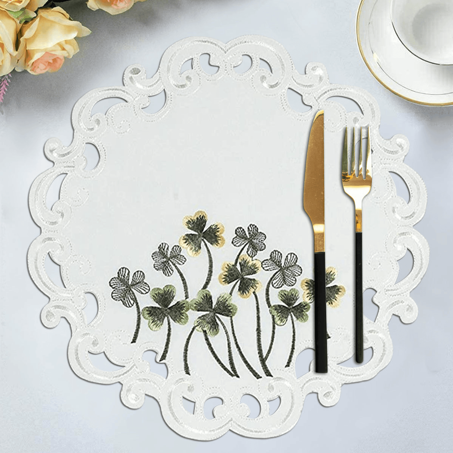 Clem Collection Rustic Elegance Table Topper 60 X 120 Inches