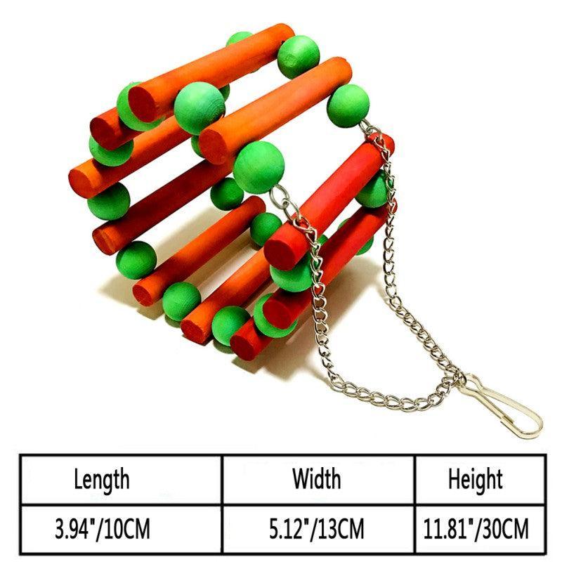 Colorful Melody Bird Toy - Dog Hugs Cat