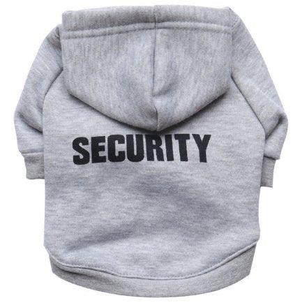 Cozy Canine Hooded Fleece Sweater - Dog Hugs Cat