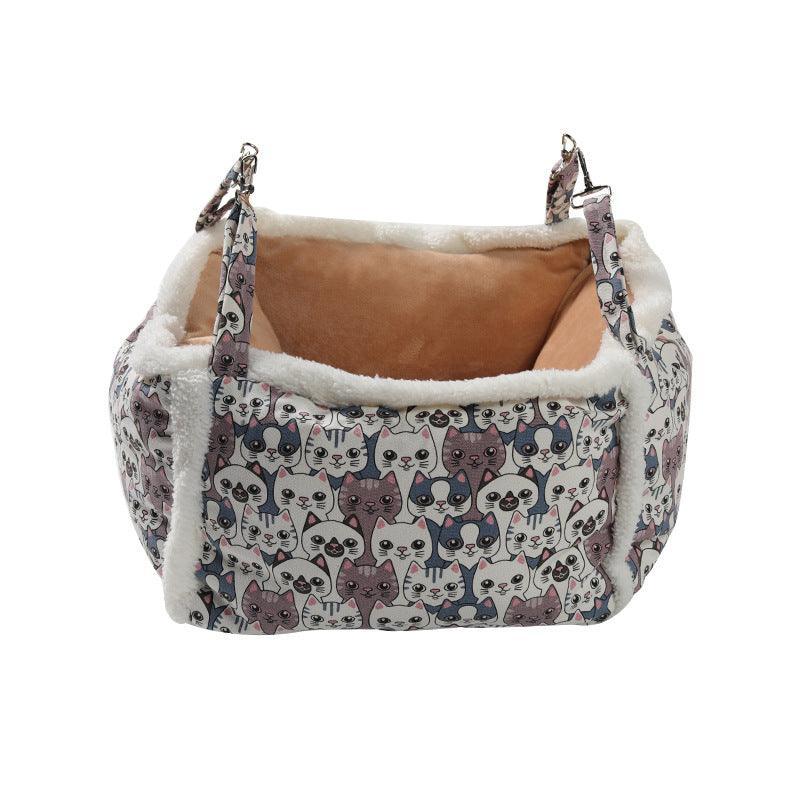 Cozy Haven Cat Hammock Nest - Dog Hugs Cat