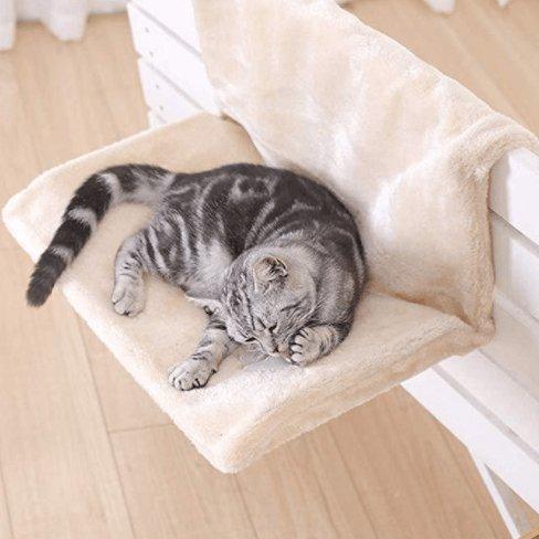 Cozycat Radiator Hammock Bed - Dog Hugs Cat