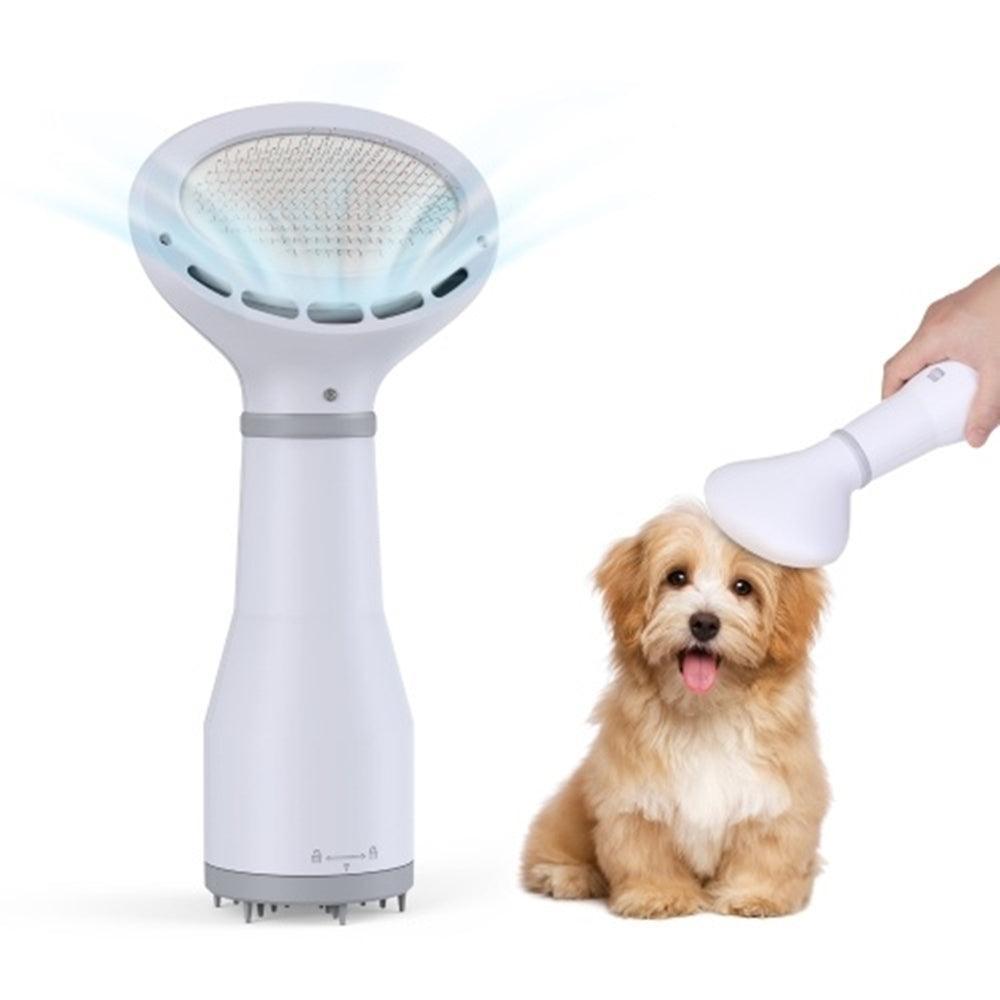 Dadypet Pet Dog Hair Dryer Grooming Dryer Slicker Brush - Dog Hugs Cat