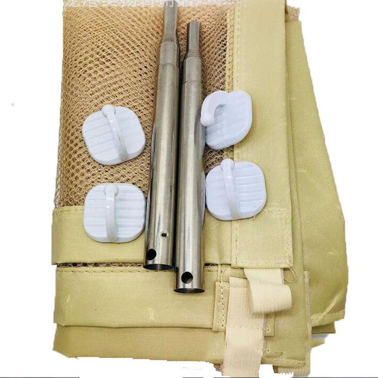 Portable Folding Pet Separation Barrier Dog Obstacle Safety Fence - Dog Hugs Cat