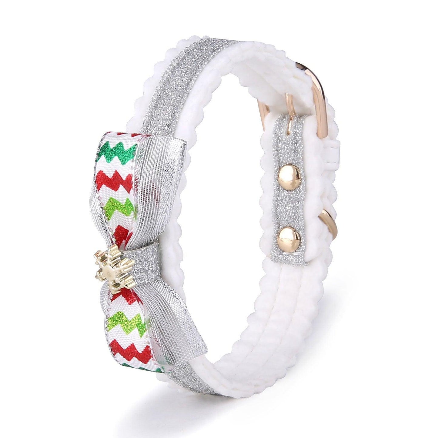 Christmas Cat Collar - Dog Hugs Cat