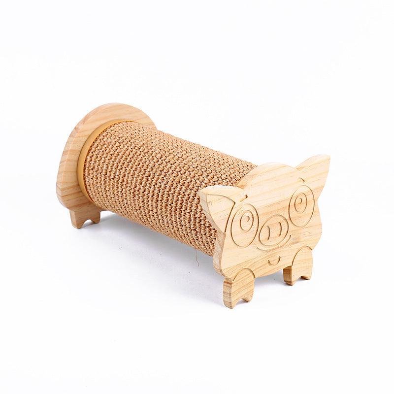 Cat Scratcher Claw Sharpener - Dog Hugs Cat