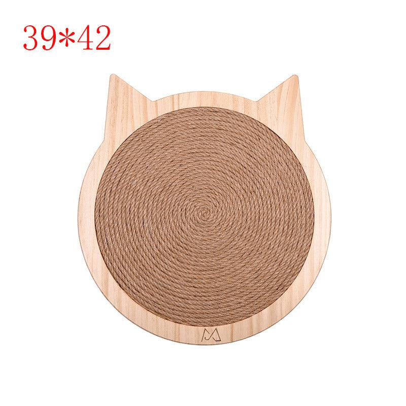 Cat Scratcher Board Scratching Post Mat Wall Mounted Scratcher Pad With Suction Cup Toy Cat Claws Care Toys - Dog Hugs Cat