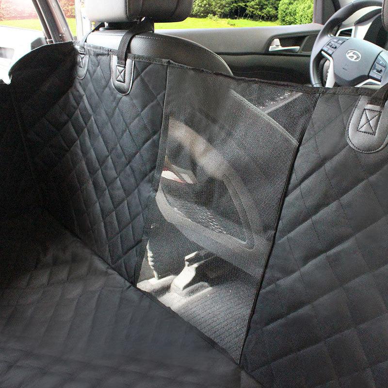 Waterproof And Scratch-Resistant Car Pet Seat Cover For Car Mesh Window Pets Supplies - Dog Hugs Cat