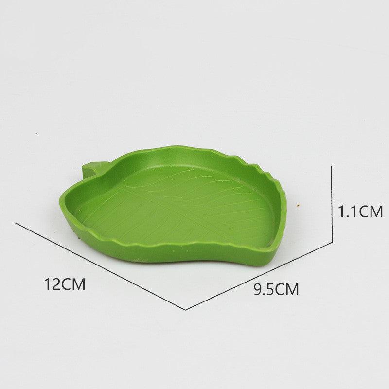 Nomo Reptile Food Basin Tortoise Box Water Basin Crawling Pet Box Food Plate - Dog Hugs Cat