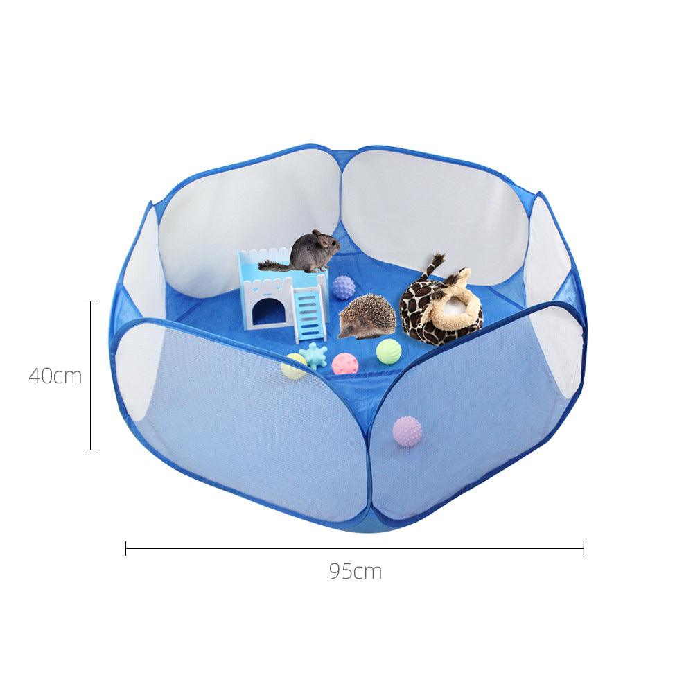 Folding Dog Pet Fence Scratch Resistant Cat Dog Kennel Pet Supplies Delivery Room Tent - Dog Hugs Cat