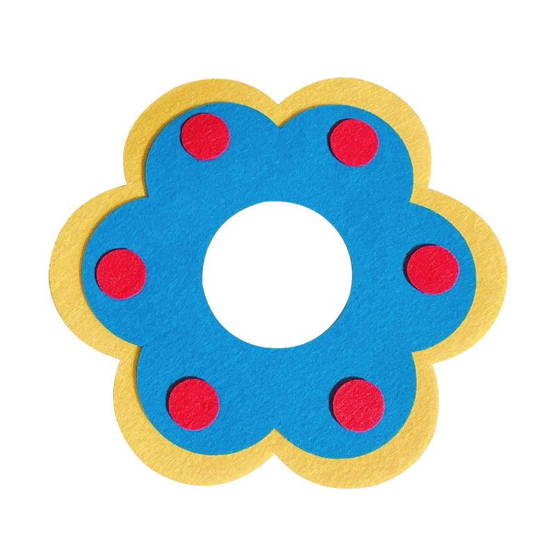 Pet Elizabethan Ring, Cat Collar, Anti-Bite And Anti-Slobber Towel, Felt Cat Collar, Pet Collar - Dog Hugs Cat