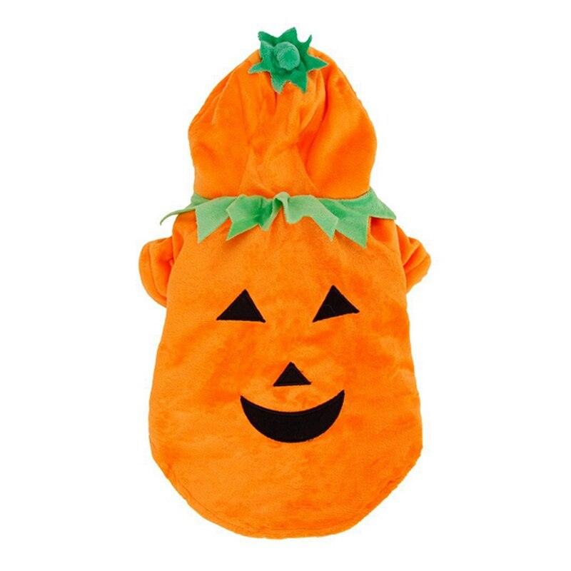 Halloween Pet Clothes Pumpkin Demon Transformation Costume - Dog Hugs Cat