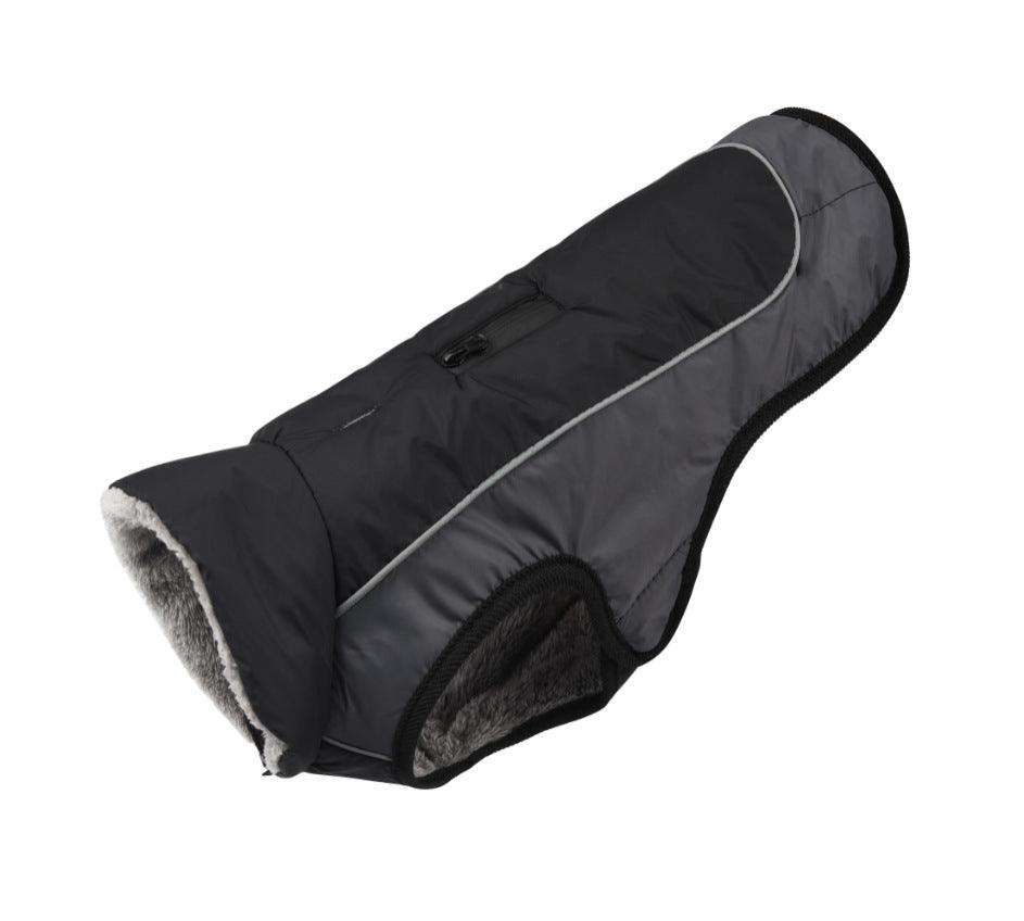 Thickened Dog Padded Coat Reflective Dog Clothing - Dog Hugs Cat
