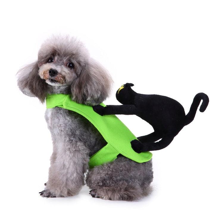 Halloween Christmas Dog Clothes - Dog Hugs Cat