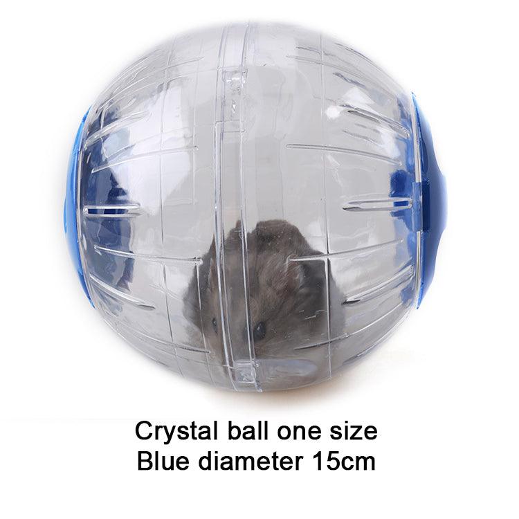 12Cm Hamster Toy Running Ball - Dog Hugs Cat