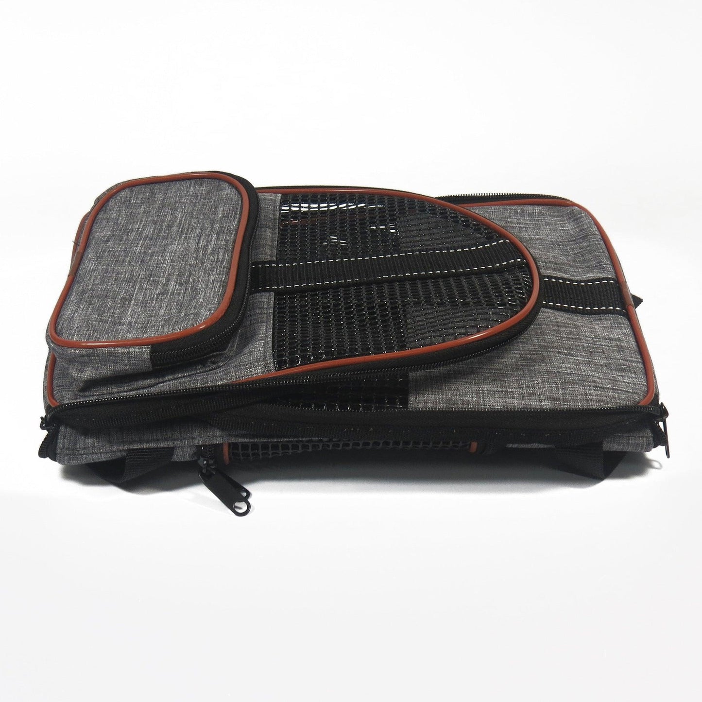 Multi-Functional Folding Pet Puppy Dog Cat Car Seat Basket Pet Travel Carrier Bag - Dog Hugs Cat