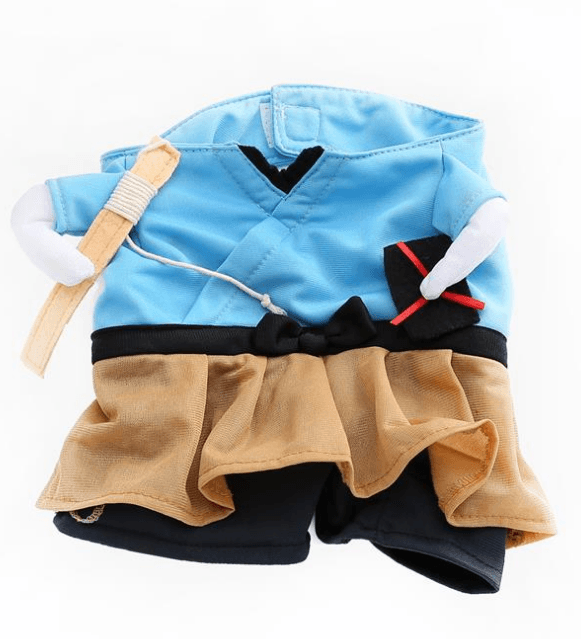 Funny Cat Costume Uniform Suit Cat Clothes Costume Puppy Clothes Dress Up Costume Party Clothing For Cat Cosplay Clothes - Dog Hugs Cat