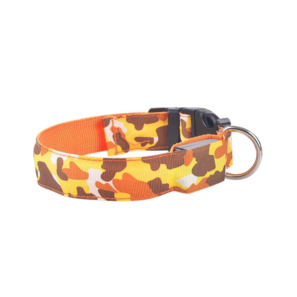 Camouflage Pet Supplies Luminous Dog Collar - Dog Hugs Cat