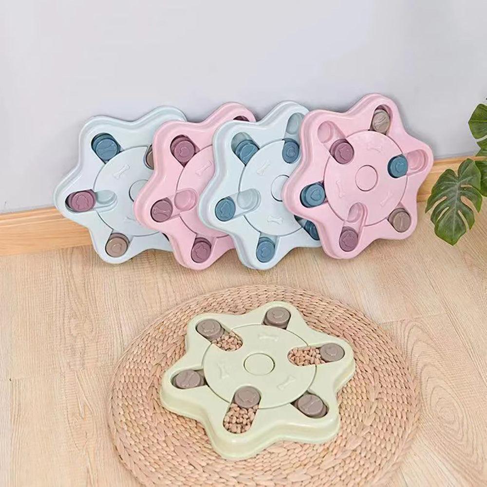 Educational Dog Toys Anti Choke Dog Bowl - Dog Hugs Cat