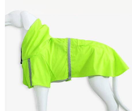 Spring And Summer New Dog Raincoat Waterproof Cape Dog Reflective Raincoat Large Dog Raincoat - Dog Hugs Cat