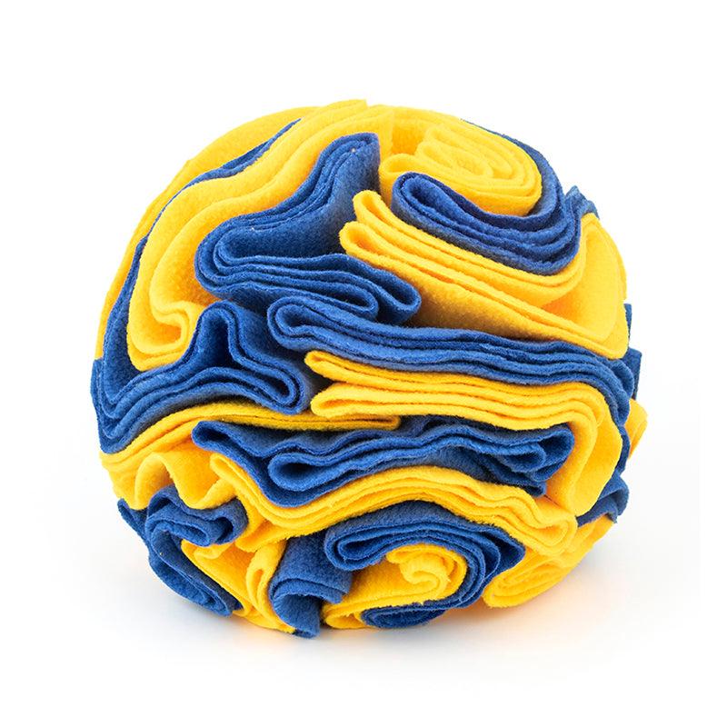 Snuffle Ball Interactive Dog Toys Ball Dog Brain Mental Stimulating Puzzle Toys For Dogs Enrichment Game Feeding Mat For Stress Relief Portable Machine Washable - Dog Hugs Cat