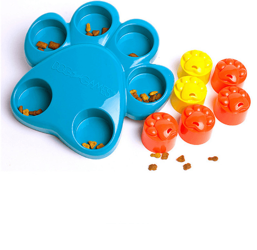 Dog Educational Toys Molars Bite-Leakage Training Puzzle Food Tray - Dog Hugs Cat