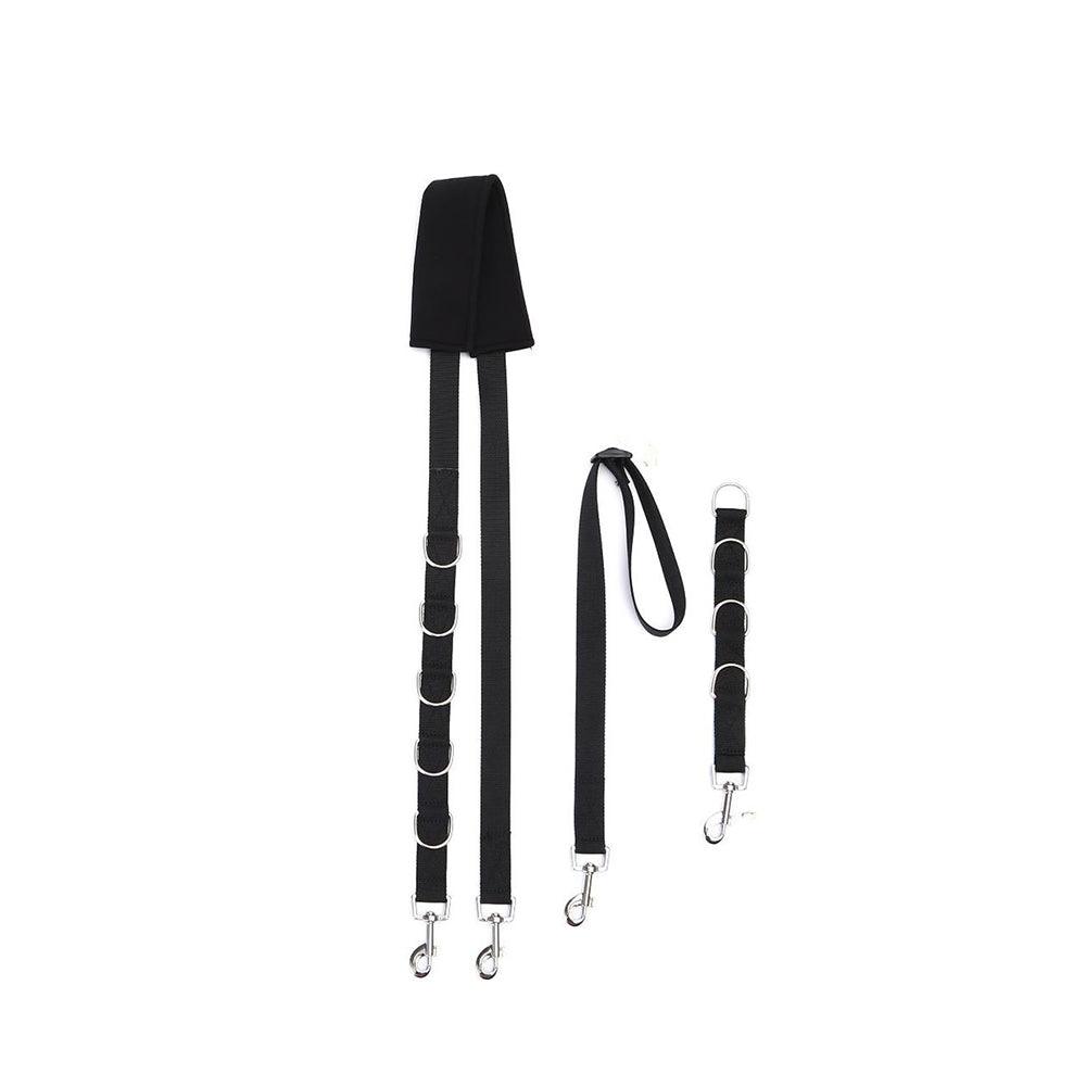 Adjustable Dog Grooming Belly Strap D-Rings Bathing Band Free - Dog Hugs Cat