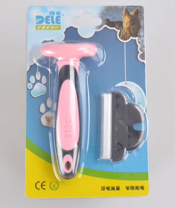Pet Hair Removal Comb - Dog Hugs Cat