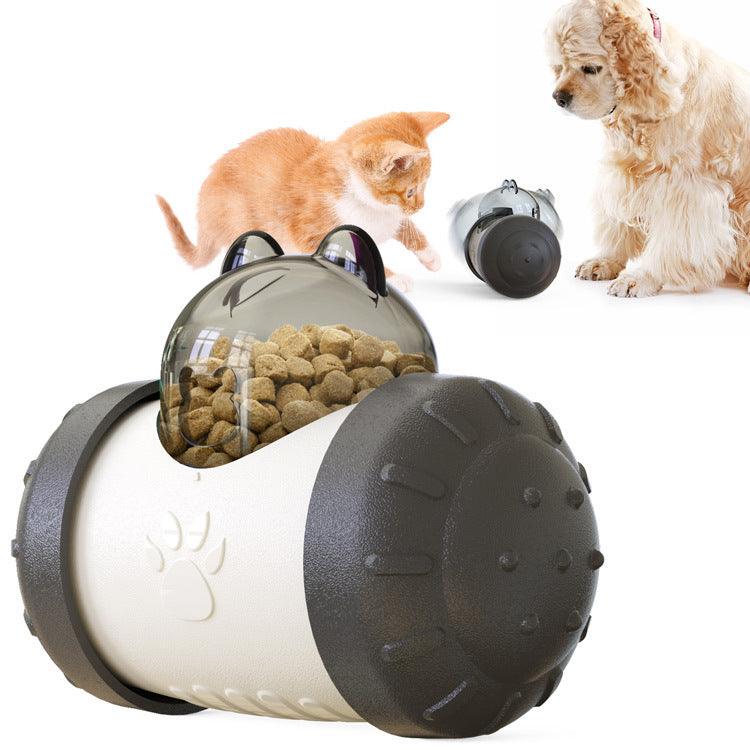 Pets Toys Dog Cat Leaking Food Ball Educational Interactive Toys Swing Bear Slow Food Ball - Dog Hugs Cat