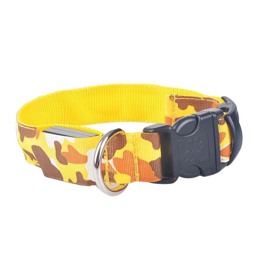 Camouflage Pet Supplies Luminous Dog Collar - Dog Hugs Cat