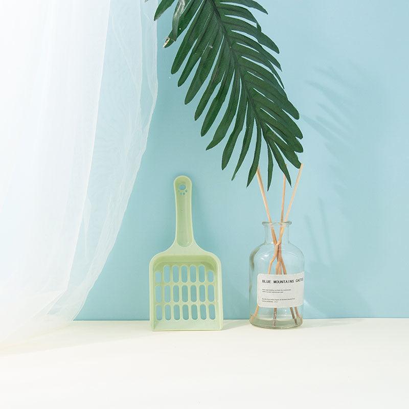 Plastic Pet Cat Litter Shovel Toilet Picker Small Cleaning Shovel Tool - Dog Hugs Cat