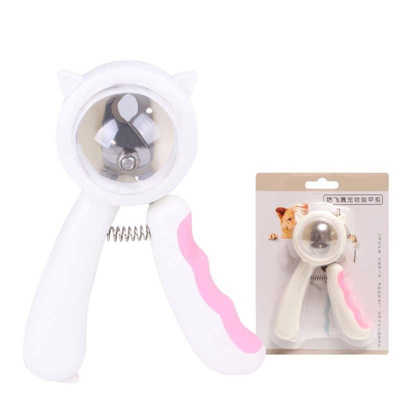 Splash-Proof Pet Nail Scissors - Dog Hugs Cat