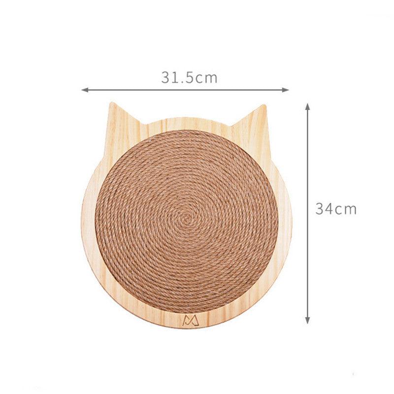 Cat Scratcher Board Scratching Post Mat Wall Mounted Scratcher Pad With Suction Cup Toy Cat Claws Care Toys - Dog Hugs Cat