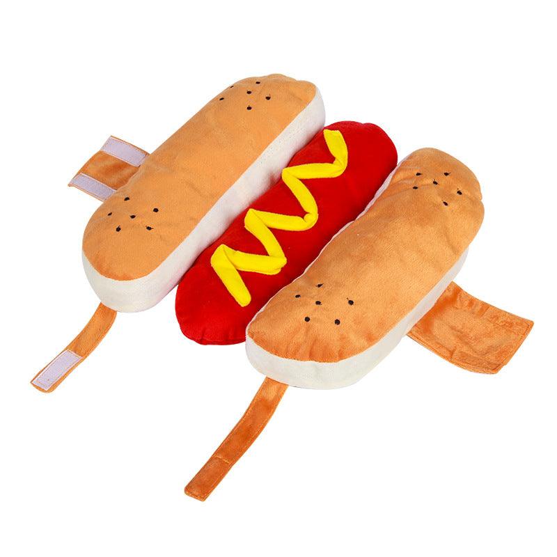 Funny Halloween Costumes For Dogs Puppy Pet Clothing Hot Dog Design Dog Clothes Pet Apparel Dressing Up Cat Party Costume Suit - Dog Hugs Cat