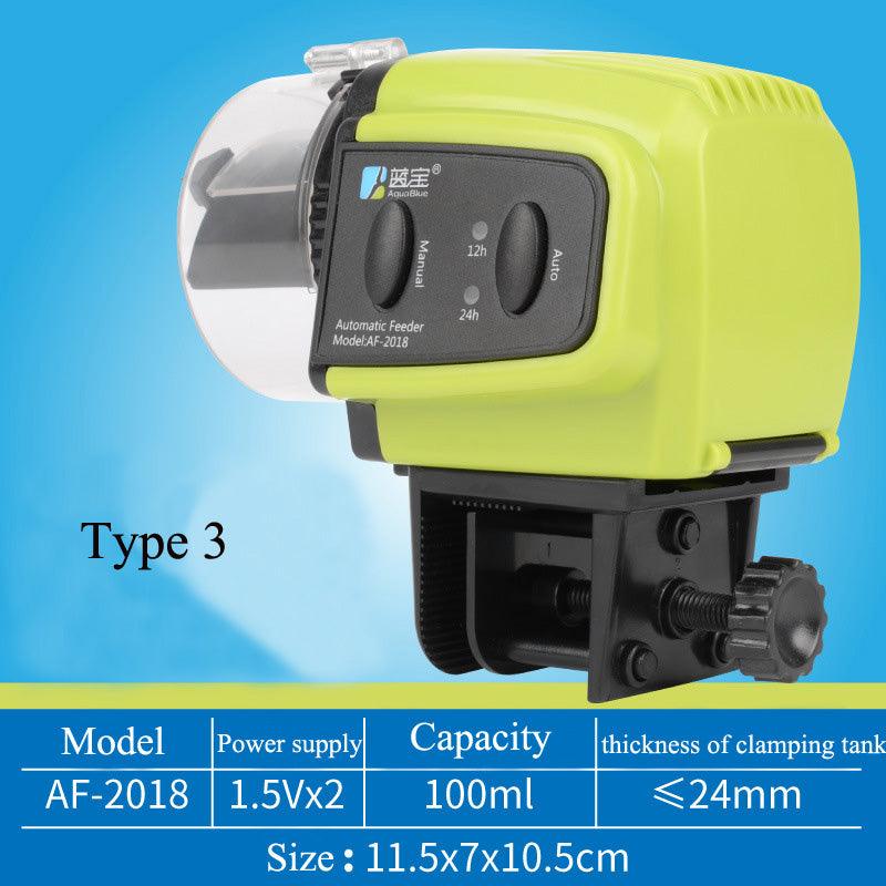 Large Capacity Fish Feeder - Dog Hugs Cat