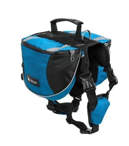 Adventure Paws Pet Harness with Built-in Backpack - Dog Hugs Cat