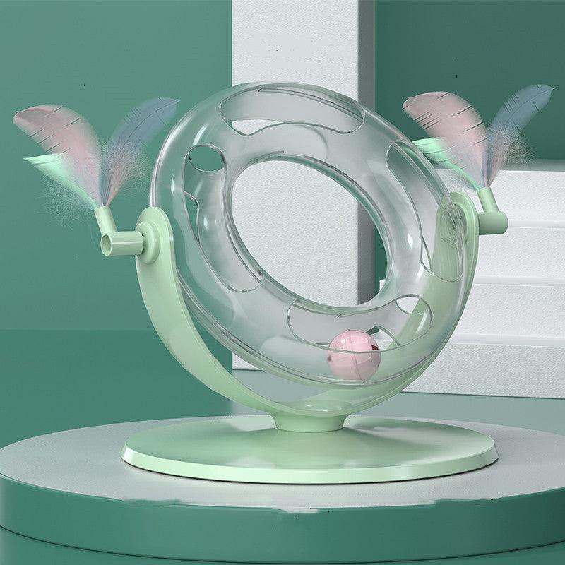 Automatic Self-Healing Cat Toy: Endless Fun and Boredom Relief - Dog Hugs Cat