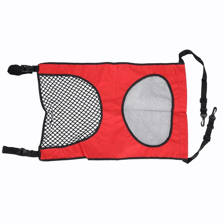 Car Pet Safety Barrier: Premium Rear Seat Pet Guardrail for Ultimate Protection and Isolation - Dog Hugs Cat