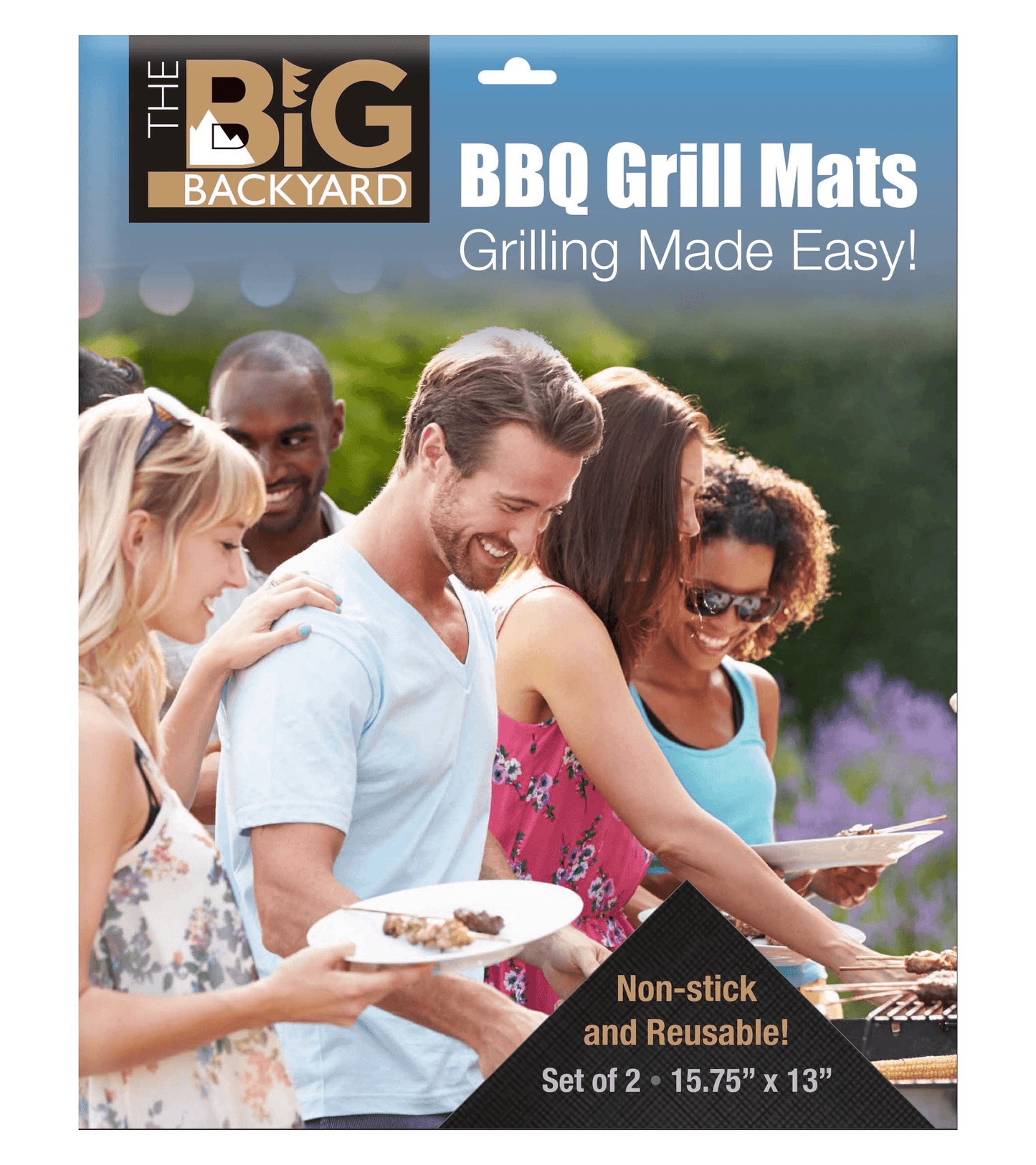 Premium Bbq Grill Mat Set - 2 Durable & Easy-Clean Mats