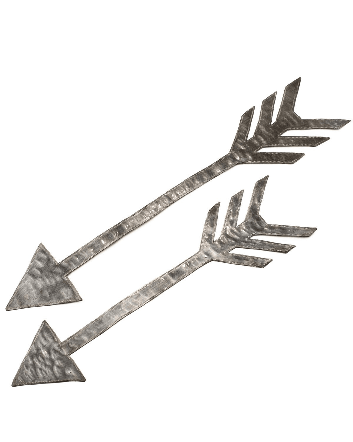 Handcrafted Recycled Metal Arrow Set