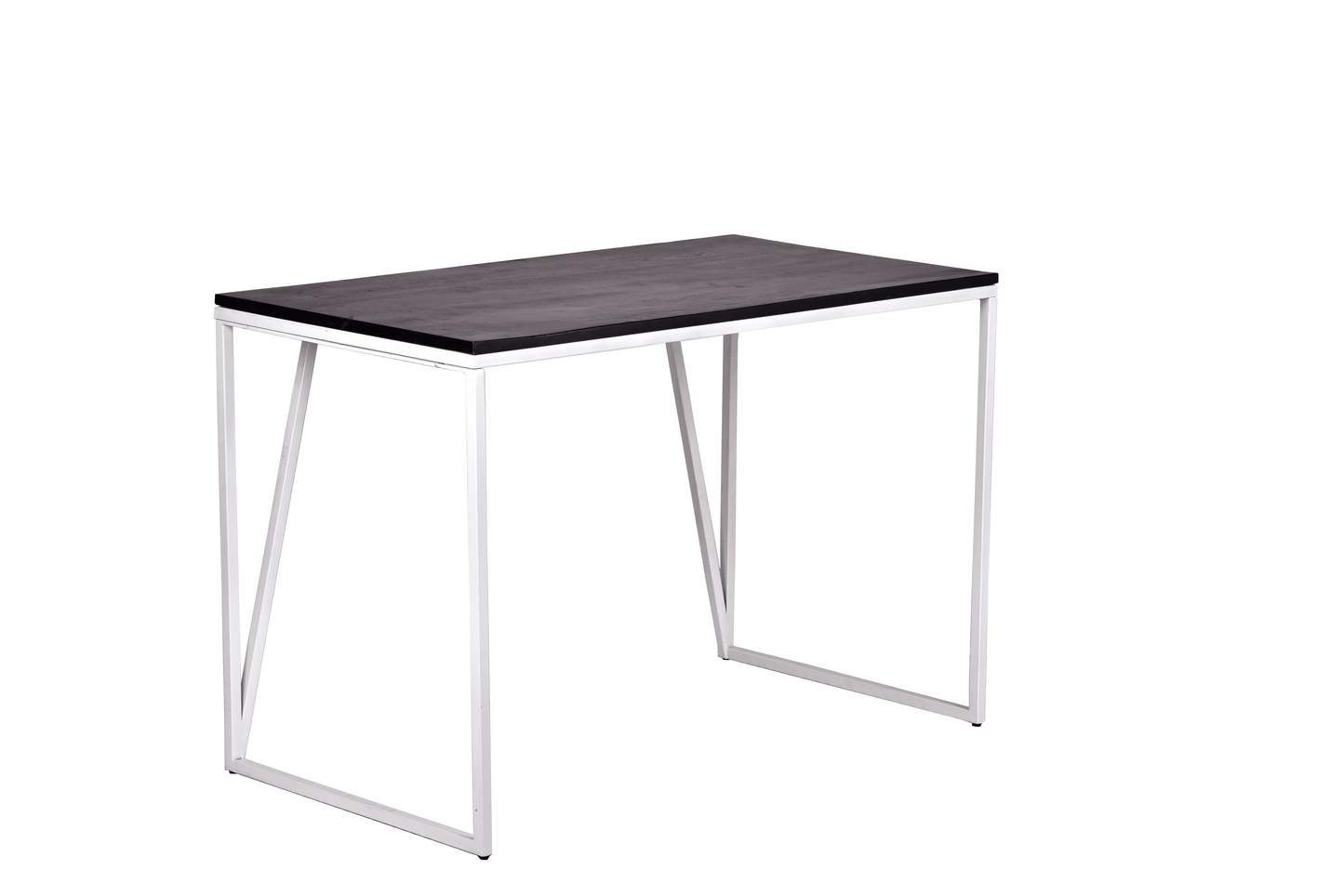 Spitiko Homes Modern Writing Desk With Wooden Surface And Metal Legs