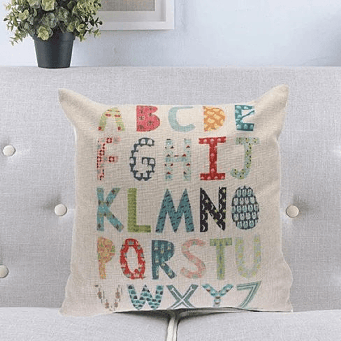 Abc Of Love Decorative Cushion Covers