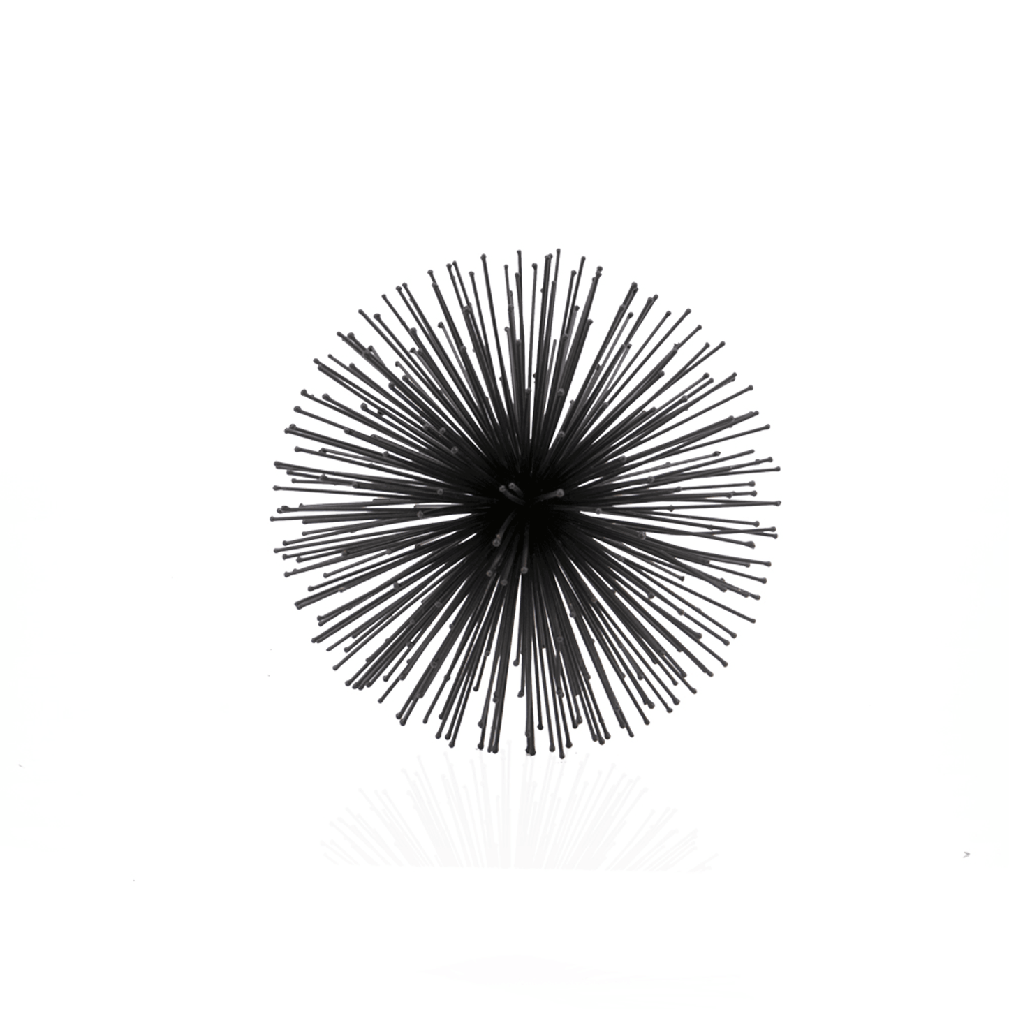 Pilluelo Large Black Urchin Spiky Sphere