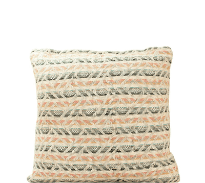 Elegant Jacquard Cotton Cushion Cover