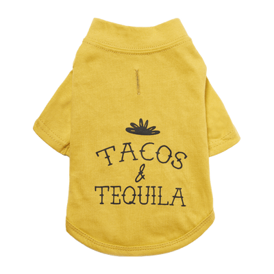 Tacos & Tequila Essential Dog T-Shirt for Year-Round Comfort