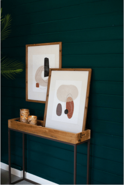 Elegant Set Of Two Abstract Wall Prints