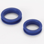 HR Blue Rubber Finger Ring